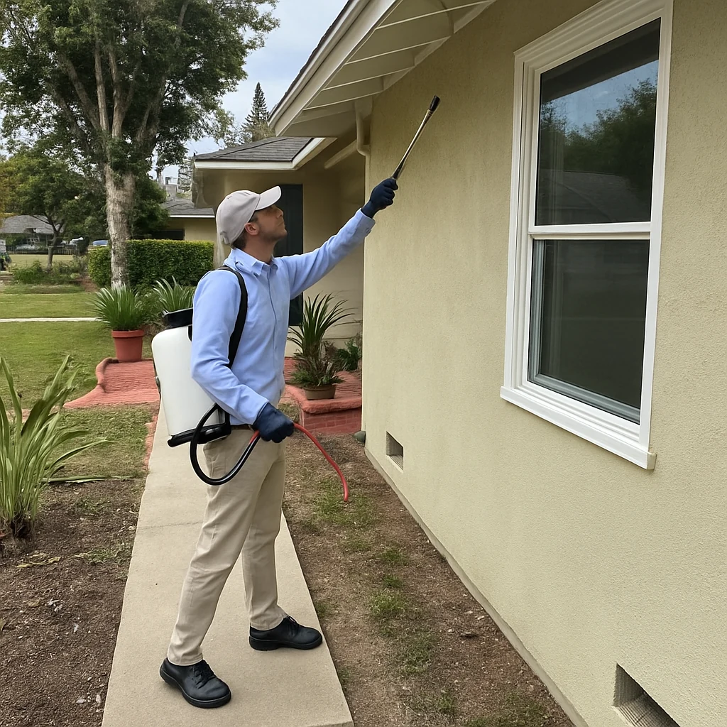 Pest Control specialist serving a Manhattan Beach property